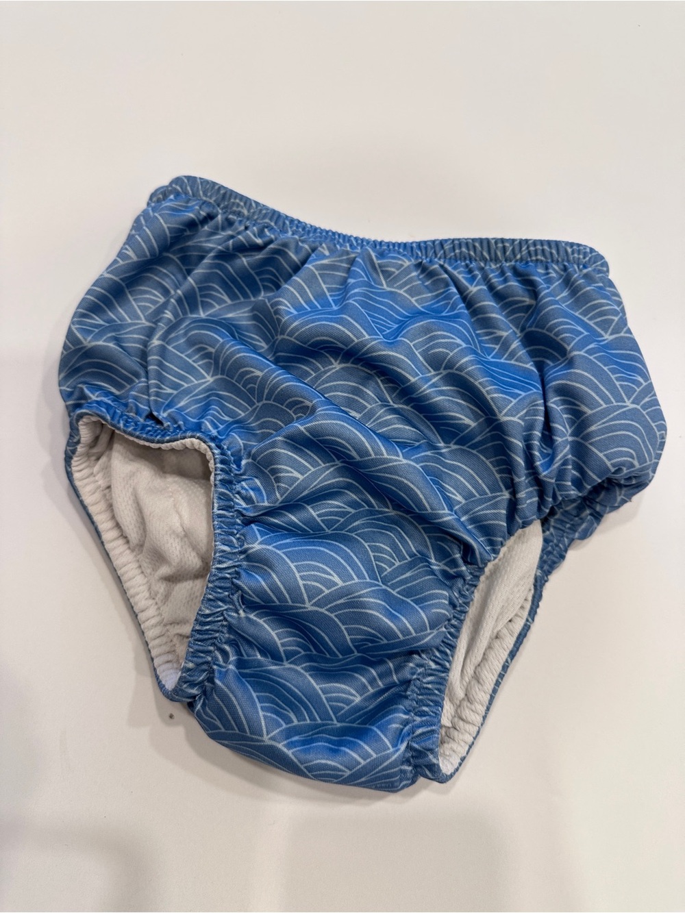 Green Sprouts Blue Waves Reusable Swim Diaper  - 3T
